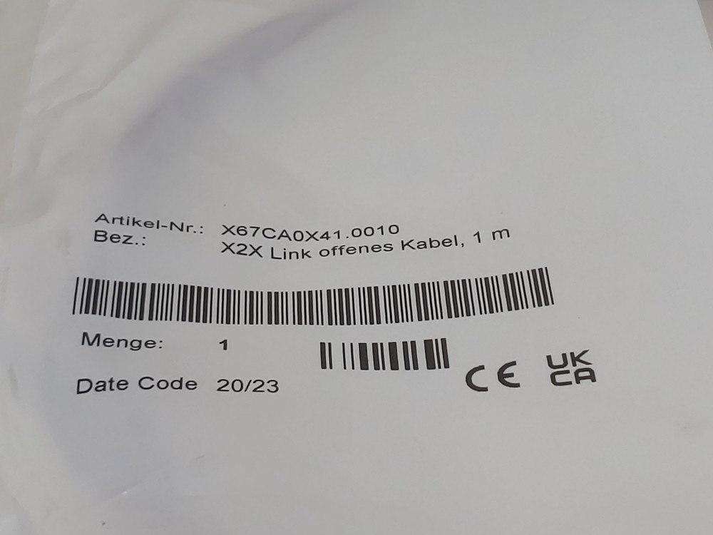 B&R X67CA0X41.0010 Link Cable 