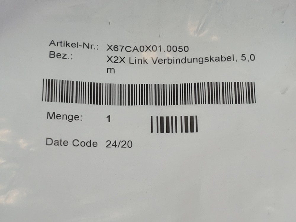 B&R X67CA0X01.0050 Link Connection Cable 