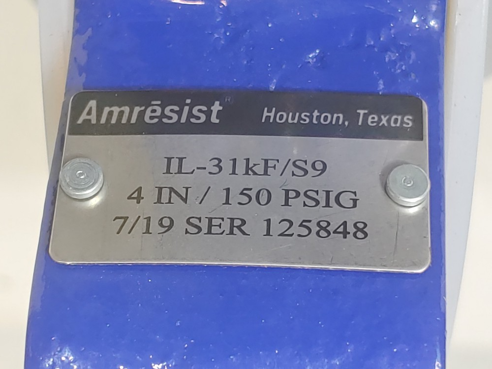Flowserve B150C07 Pneumatic Actuated Butterfly Valve (Amresist 4" 150)