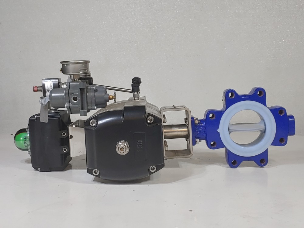 Flowserve B150C07 Pneumatic Actuated Butterfly Valve (Amresist 4" 150)