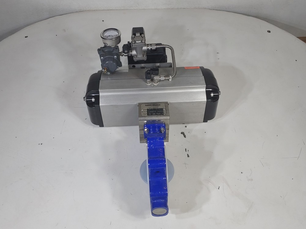 Flowserve B150C07 Pneumatic Actuated Butterfly Valve (Amresist 4" 150)