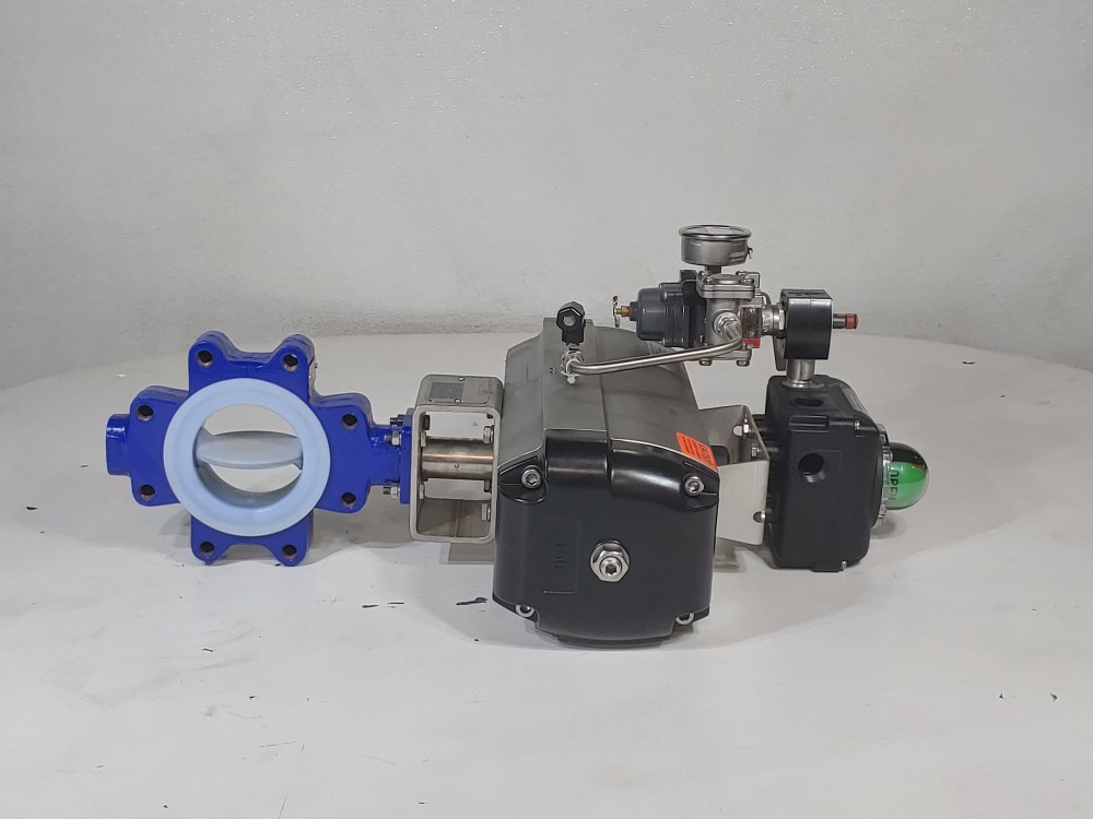 Flowserve B150C07 Pneumatic Actuated Butterfly Valve (Amresist 4" 150)