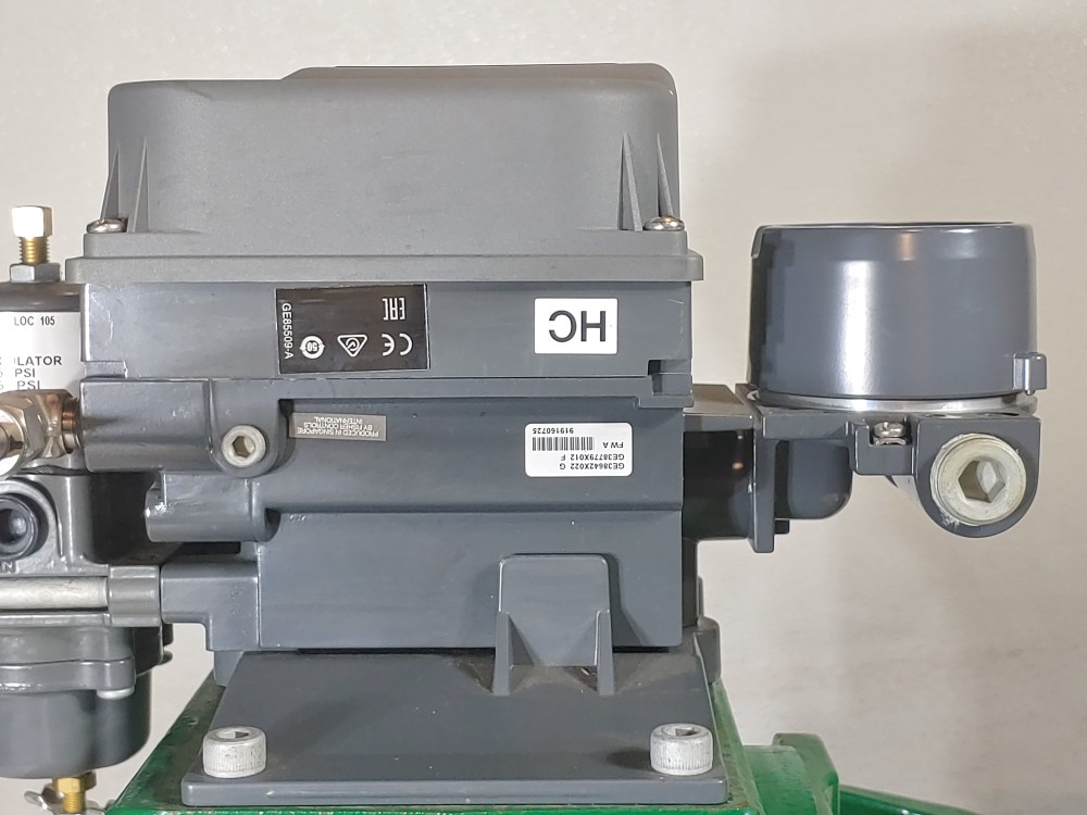 Fisher 4" 150# CF3M 484CV/418KV Actuated Butterfly Valve w/ DVC6200 Positioner 