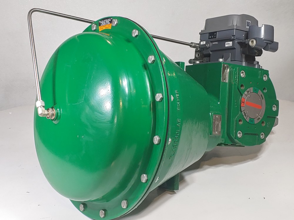 Fisher 8" 300/600# Actuated Butterfly Valve  w/ Fisher DVC6200 Positioner