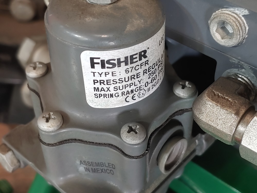 Fisher 8" 300/600# Actuated Butterfly Valve  w/ Fisher DVC6200 Positioner
