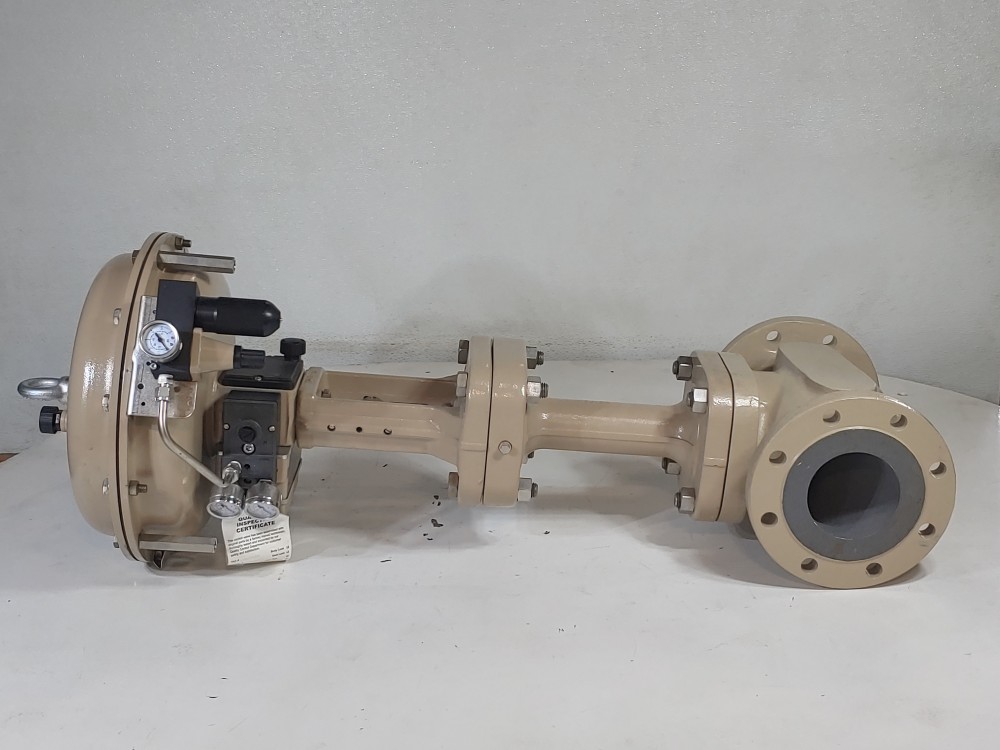 Samson 4" 150#CL Type 3277 Actuator Control Valve w/ Positioner 