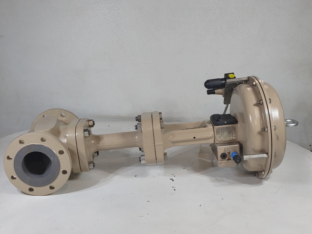 Samson 4" 150#CL Type 3277 Actuator Control Valve w/ Positioner 
