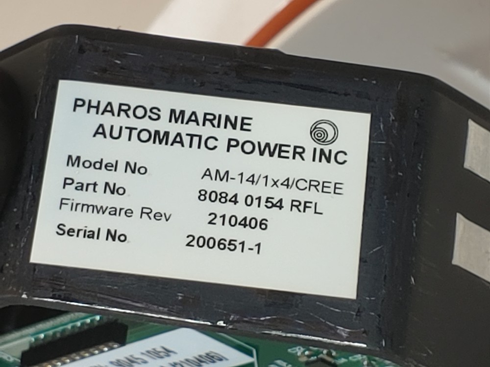 Stabrite FA-249 Pharos Marine Automatic Power LED Marine Lantern w/ Red Lens