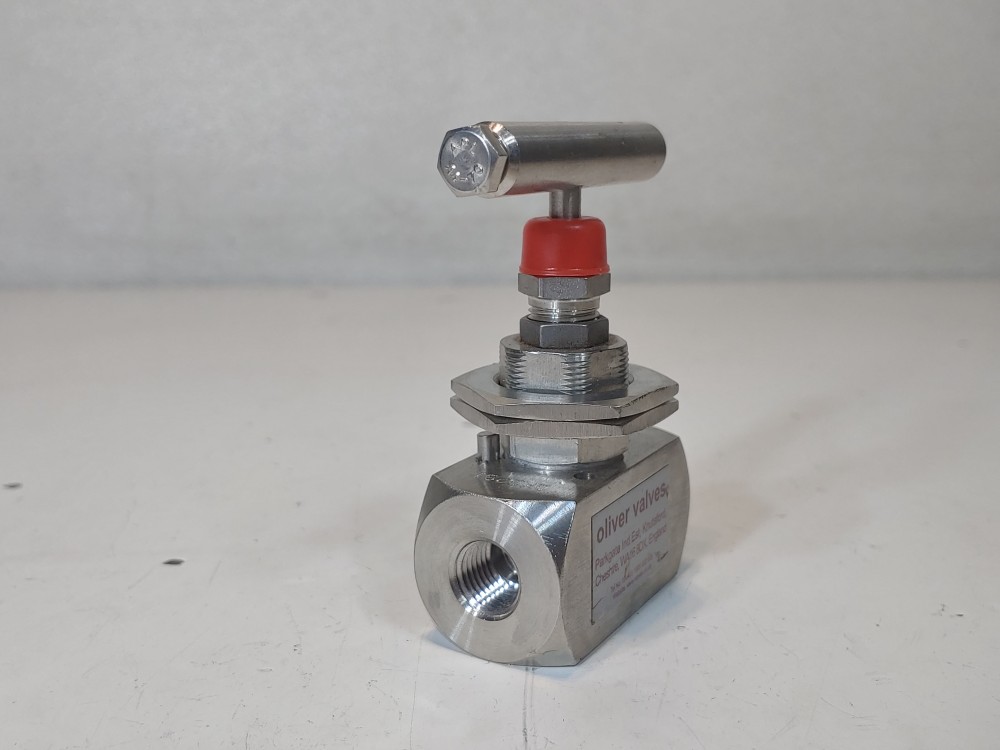 Oliver 1/4" NPT 10000 PSI 316SS Needle Valve F25S/HP/NA/PM