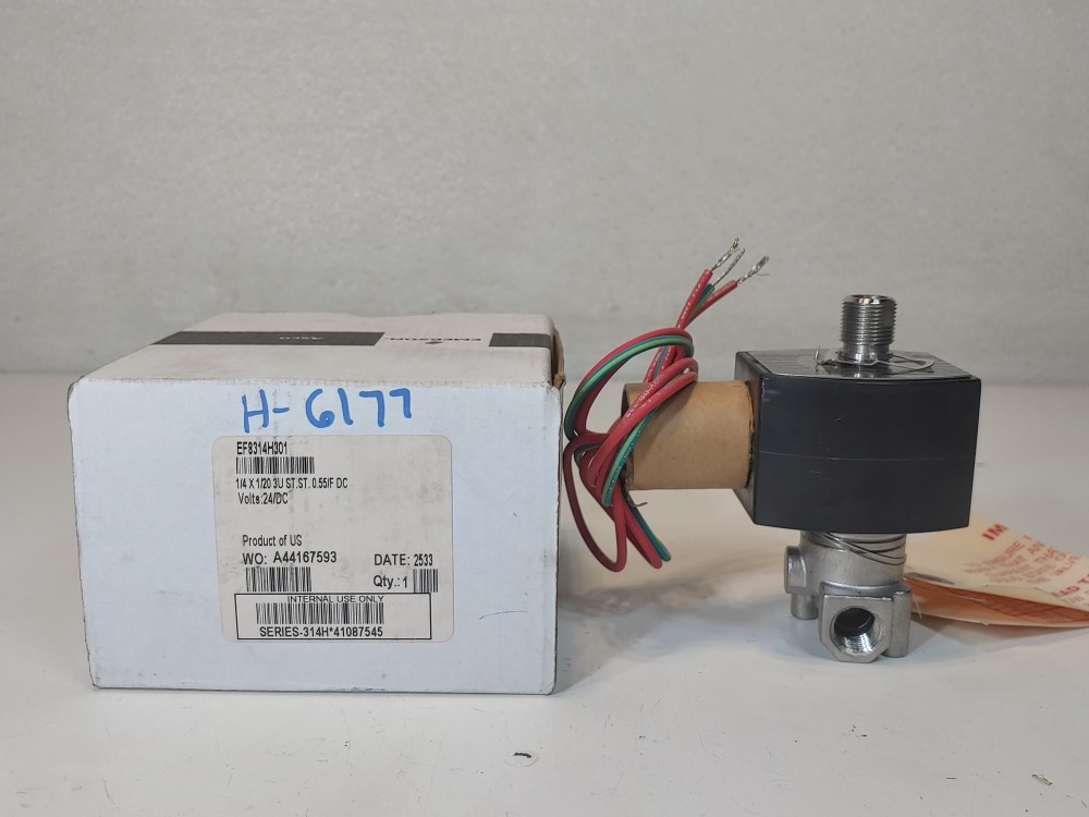 Asco 2-Way 24V Solenoid Valve EF8003H304 / EF8314H301
