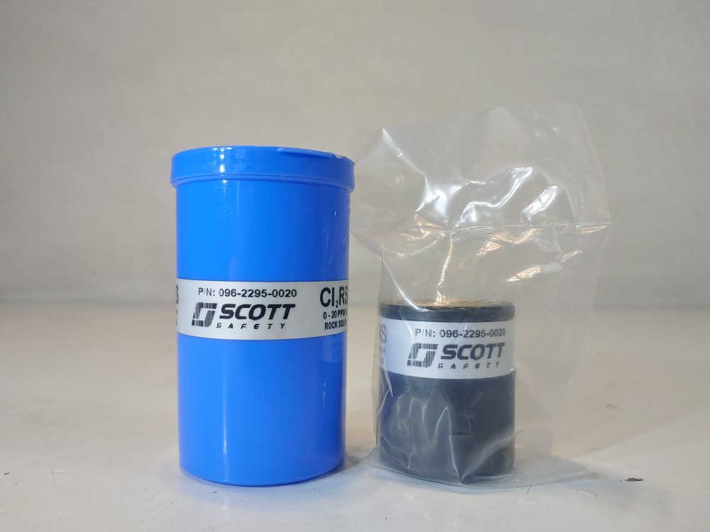 Scott Safety Rock Solid Chlorine Gas Sensor 096-2295-0020 Cl 2 RS 