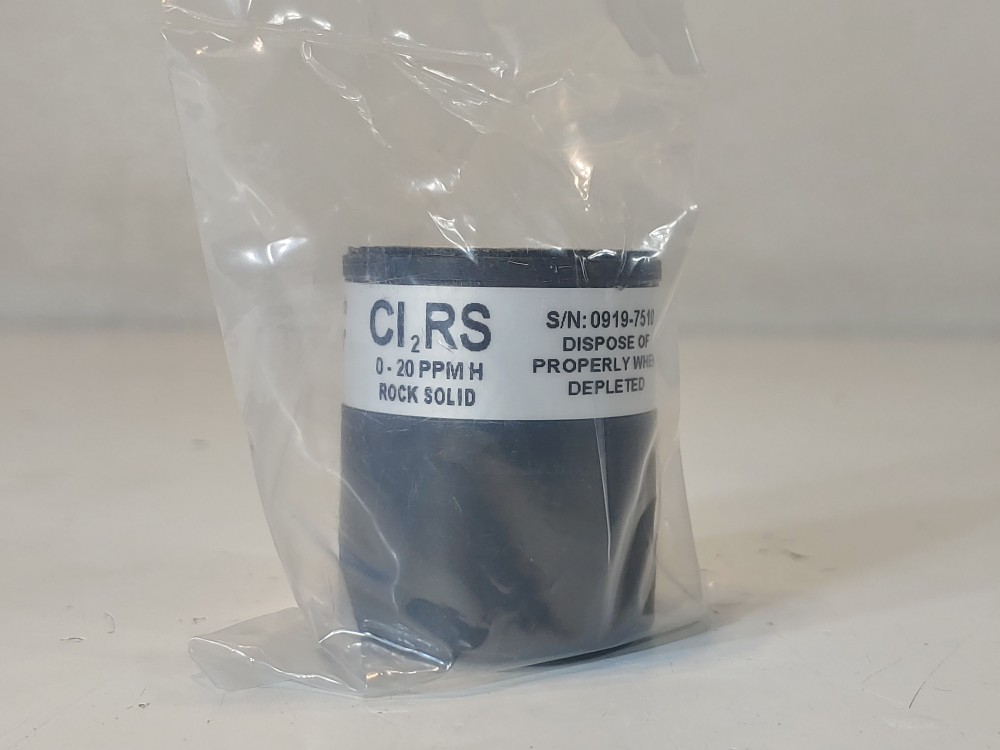 Scott Safety Rock Solid Chlorine Gas Sensor 096-2295-0020 Cl 2 RS 