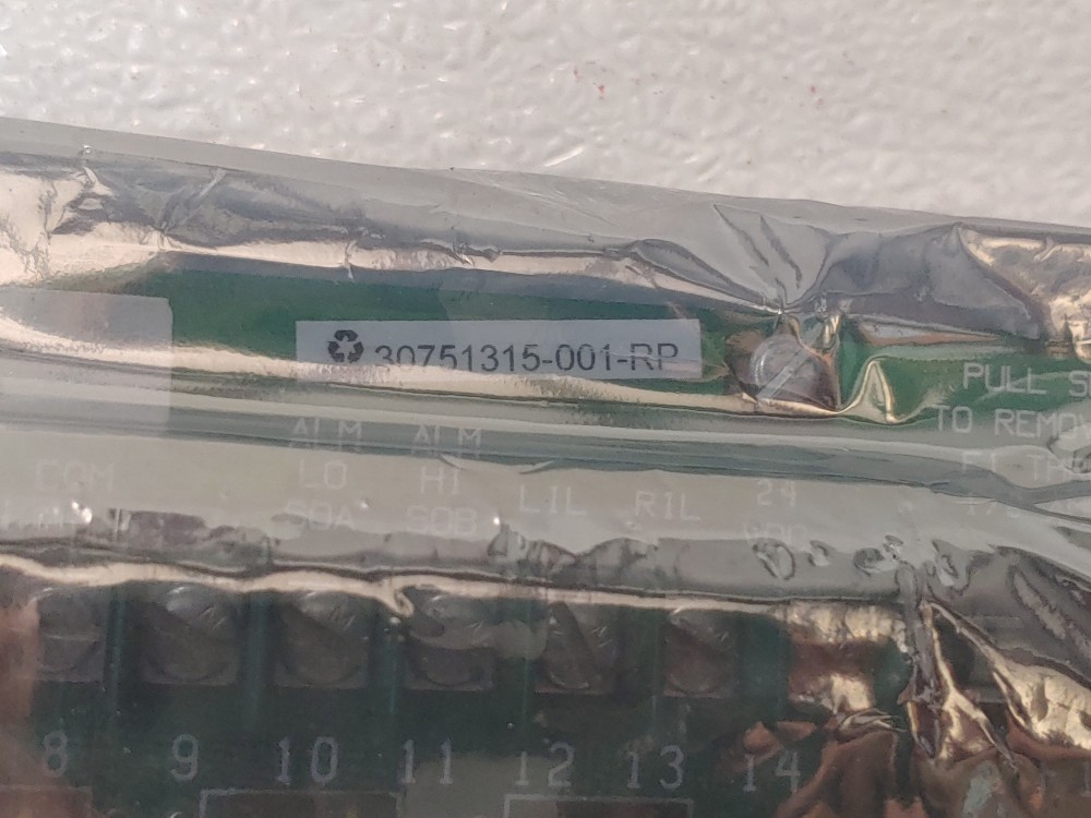 Honeywell 30751315-001 Terminal Panel Controller For C-TCB20