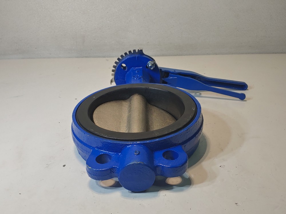 ABZ 6" 250 PSI Butterfly Valve, Ductile Iron Body/ Disc, EPDM Seat