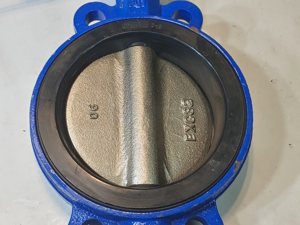 ABZ 6" 250 PSI Butterfly Valve, Ductile Iron Body/ Disc, EPDM Seat