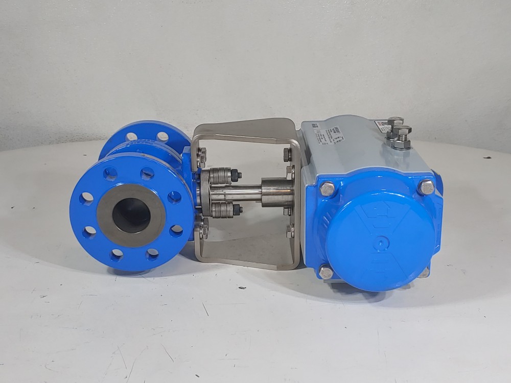 Jamesbury 2" 300# WCB Actuated Flanged 2-PC Ball Valve  VPVL450DABD
