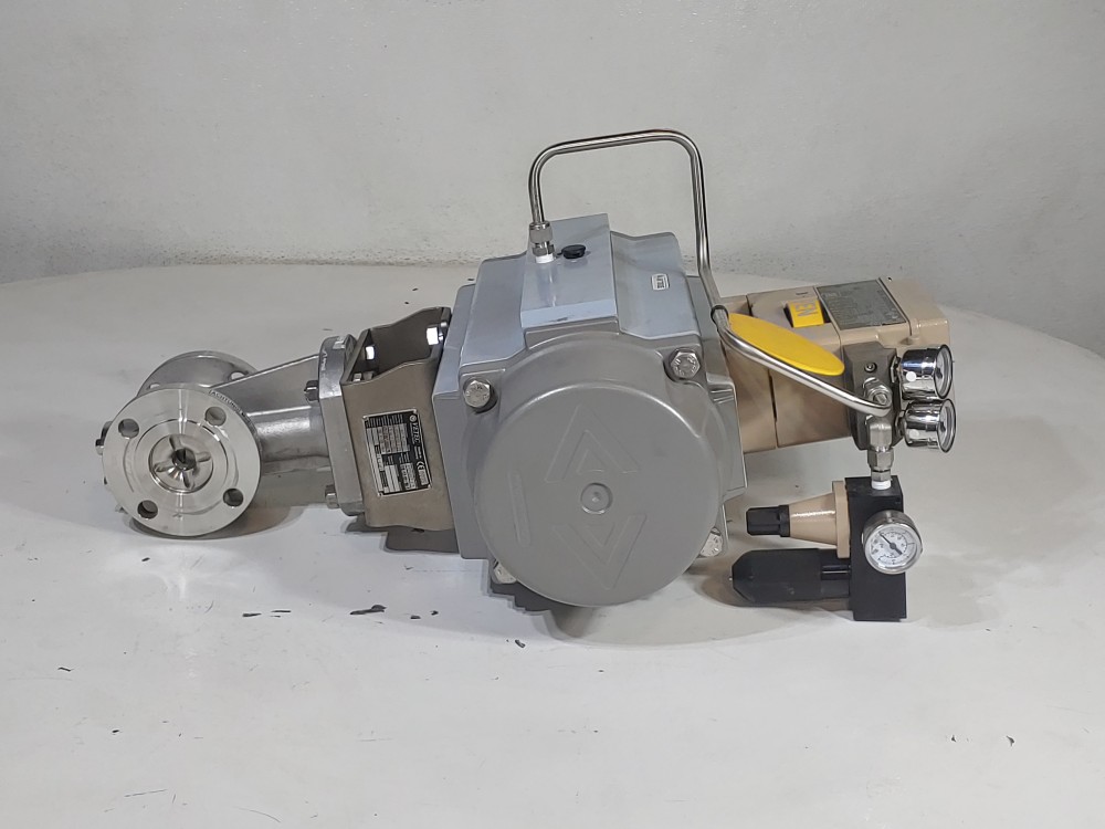 VETEC 1-1/2" 150#  Air Torque PT550U Actuated Valve CF8M w/ Samson Positioner