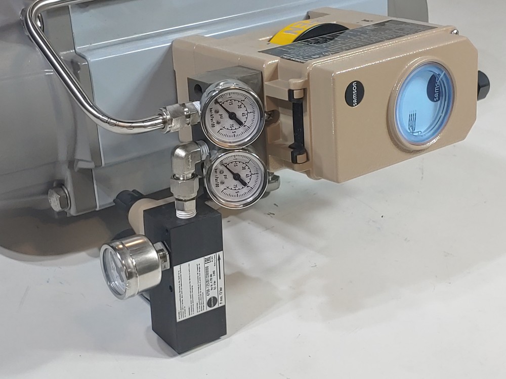 VETEC 1-1/2" 150#  Air Torque PT550U Actuated Valve CF8M w/ Samson Positioner
