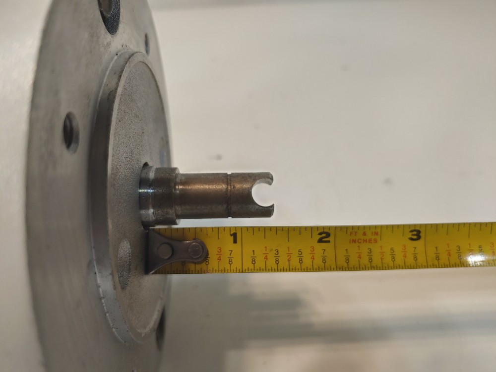Leeson 1/2 HP Electric Motor Double Shaft C42D17NC28A