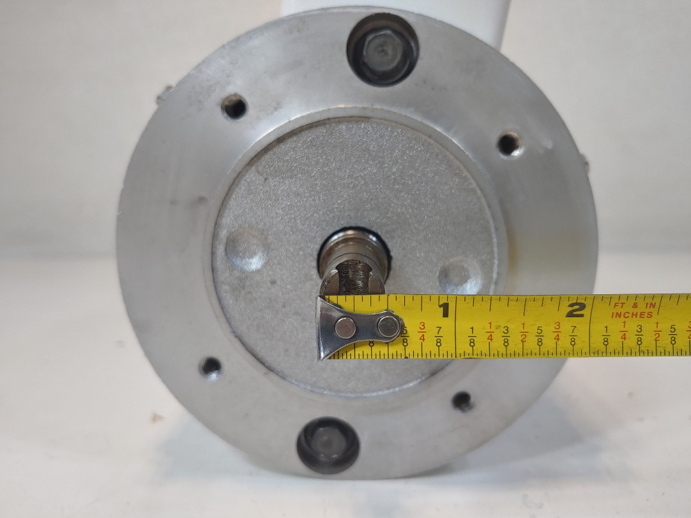 Leeson 1/2 HP Electric Motor Double Shaft C42D17NC28A