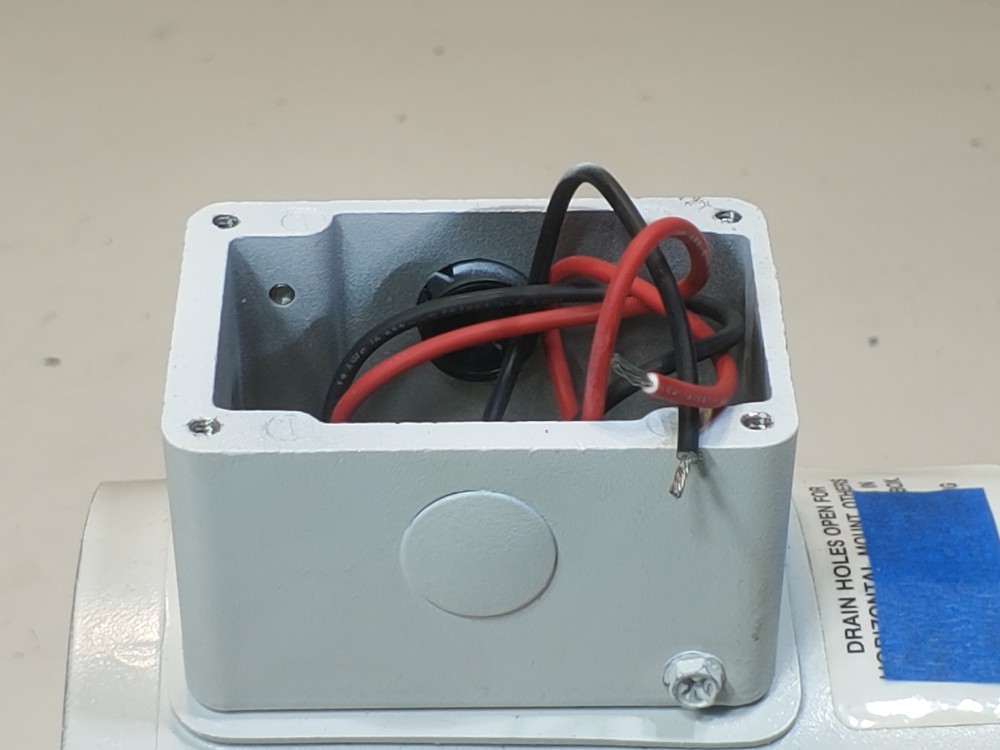 Leeson 1/2 HP Electric Motor Double Shaft C42D17NC28A