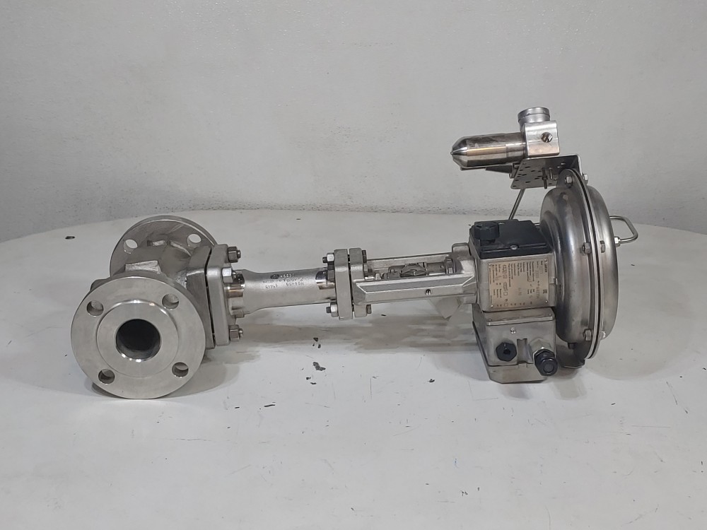 Samson 2" 300# 3277 CF2M Actuated Globe Valve w/ 3730-3 Positioner