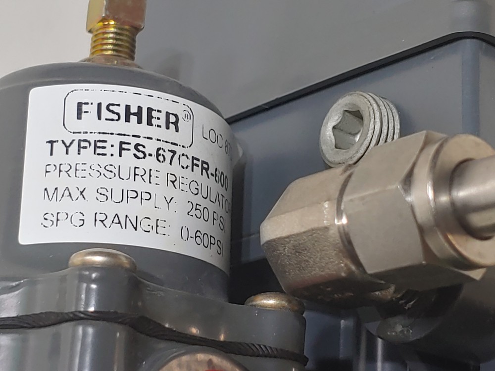 Fisher 1" 300# 2052-V300 Rotary Control Valve