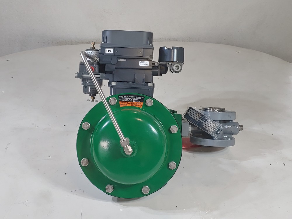 Fisher 1" 300# 2052-V300 Rotary Control Valve