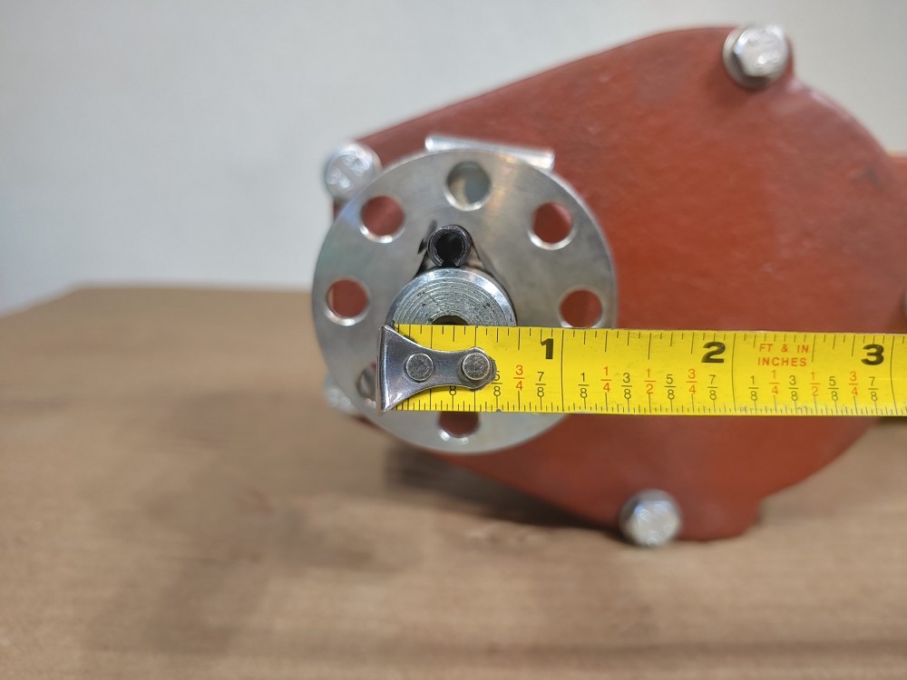 Flowserve Rotork CY87960A-I-C Worm Gear Actuator w/ Bracket & Adapter