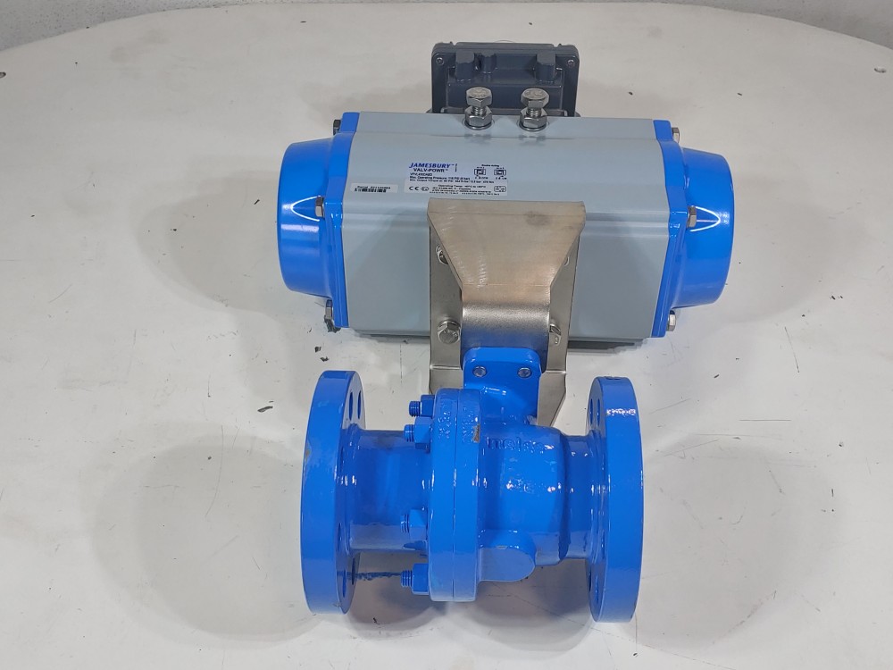 Jamesbury 2" 300# Actuated Flanged Ball Valve VPVL450DABD w/ Limit Switch