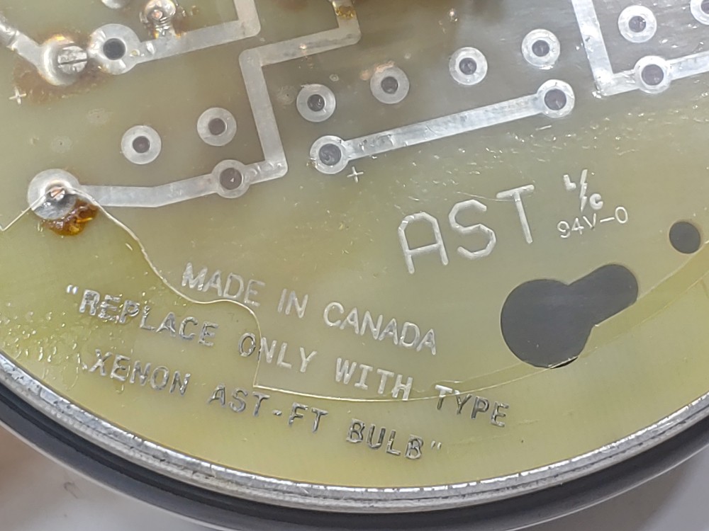 Applied Hazardous Location  AST 14 S Amber Strobe Light C1D2, N4