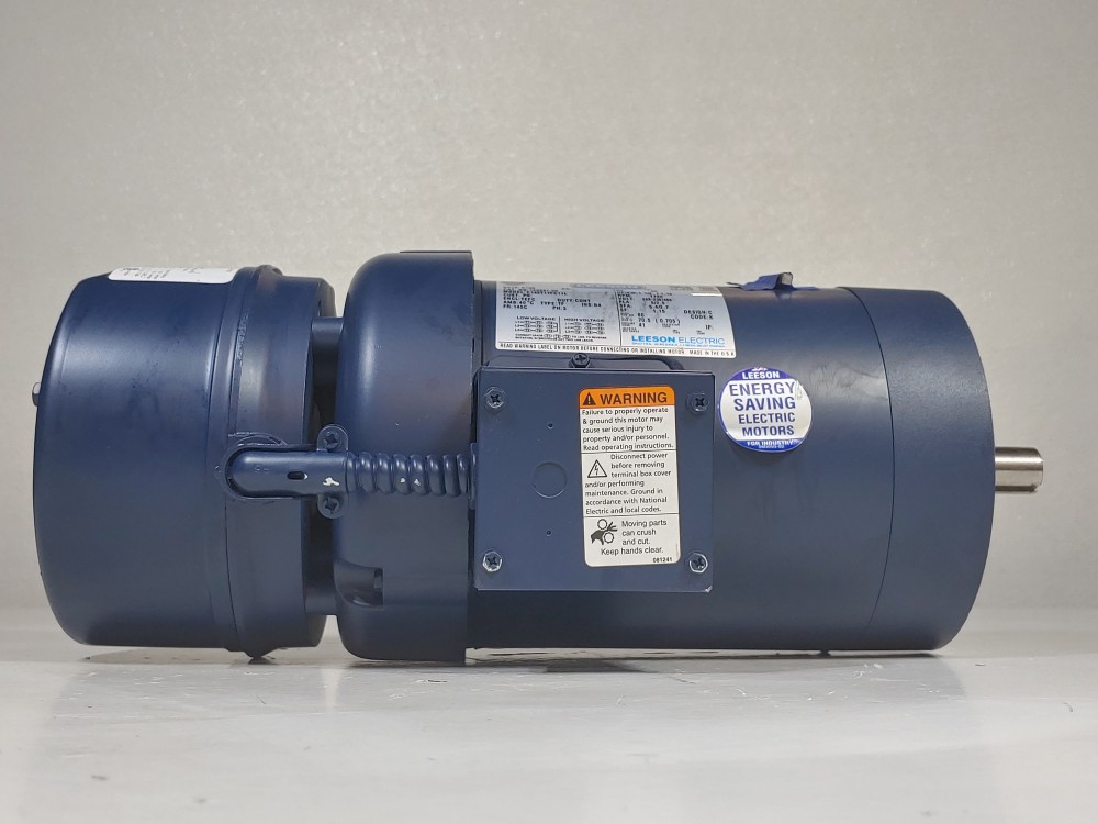 Leeson 120331.00 1.5HP 17240 RPM Brake Motor C145T17FC11L