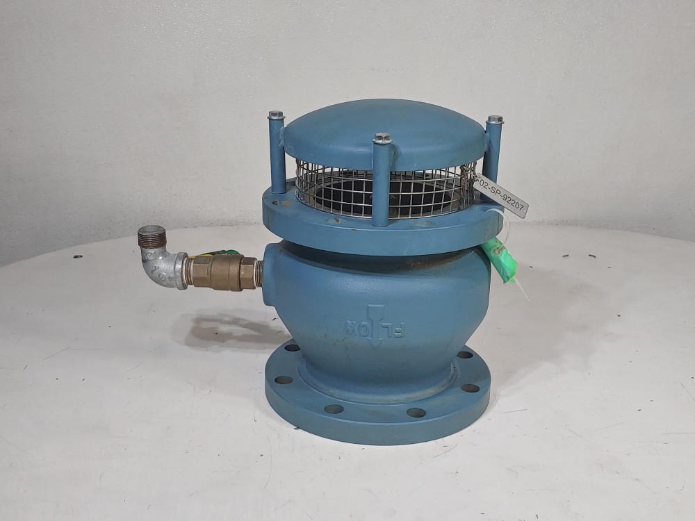 Val Matic 6" Flanged Vacuum Breaker w/ 1" Air Release Valve
