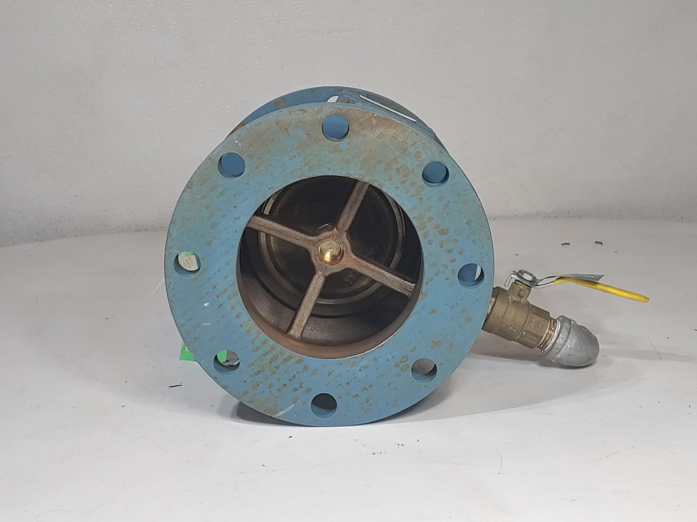 Val Matic 6" Flanged Vacuum Breaker w/ 1" Air Release Valve