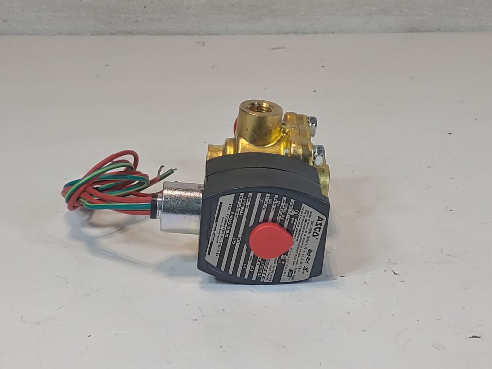 Asco 1/4" Solenoid Valve EF8342G001MS / EF8017G2