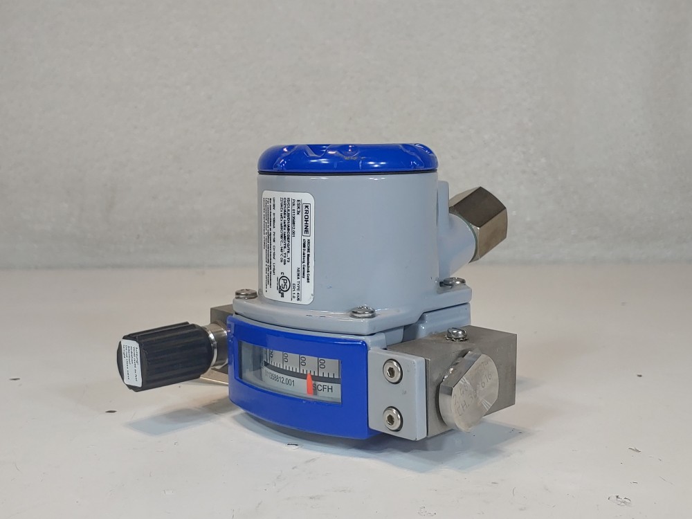 Krohne DK32/ESK-EX Variable Area Flowmeter w/ Electric Signal Output