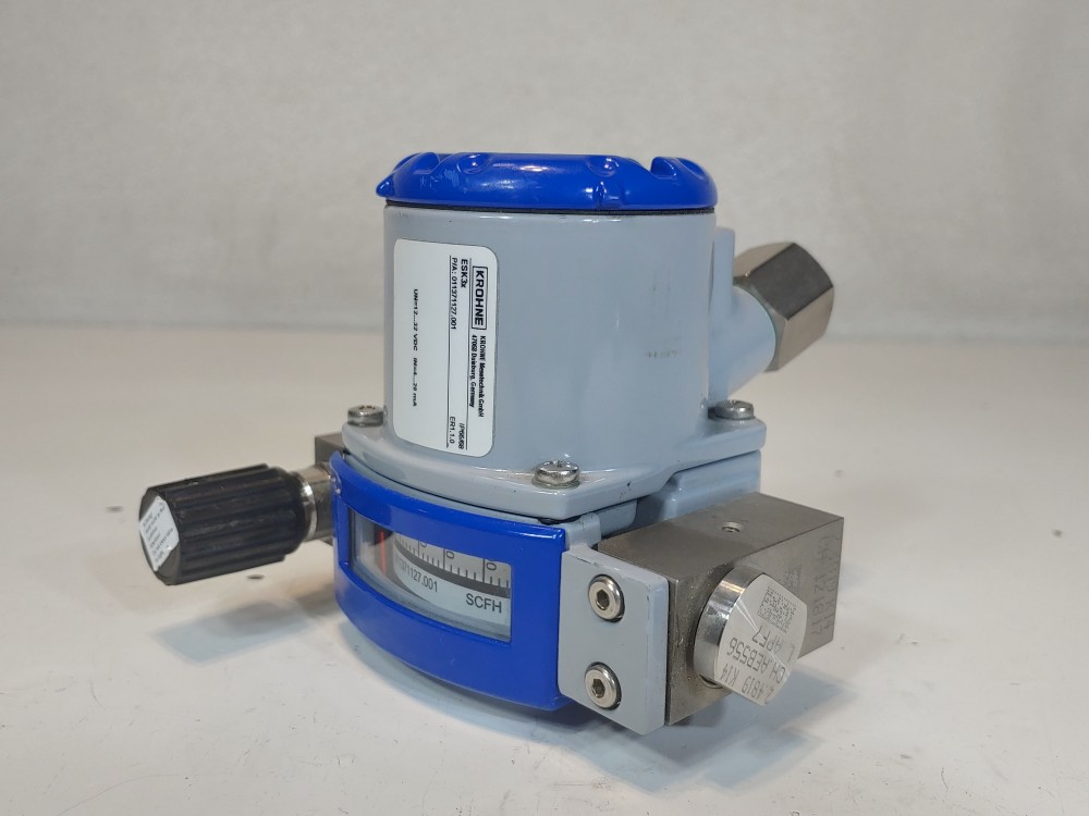 Krohne DK32/ESK Variable Area Flowmeter w/ Electric Signal Output