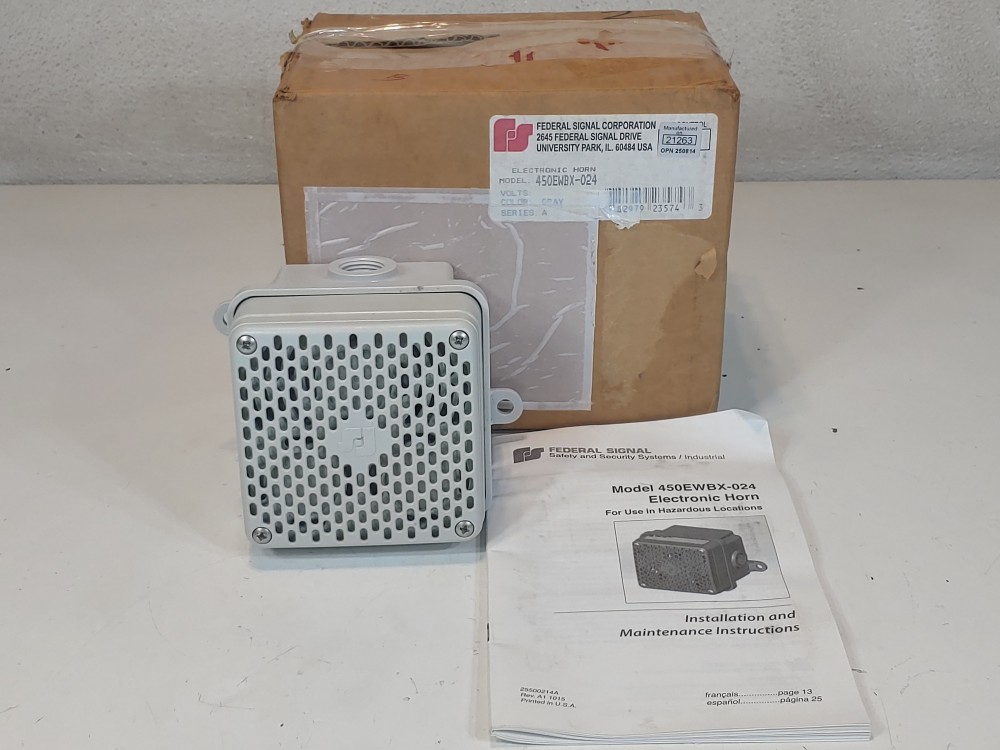 Federal Signal 450EWBX-024 Vibratone Electronic Horn