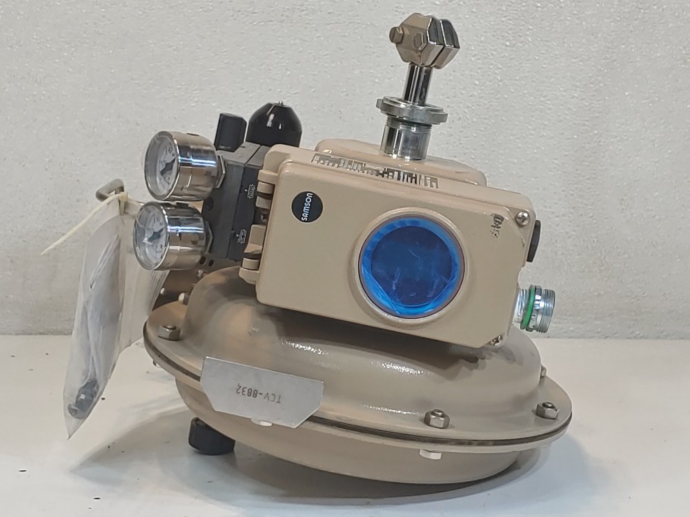 Samson 3277 Pneumatic Actuator with Positioner Switch 3730-3