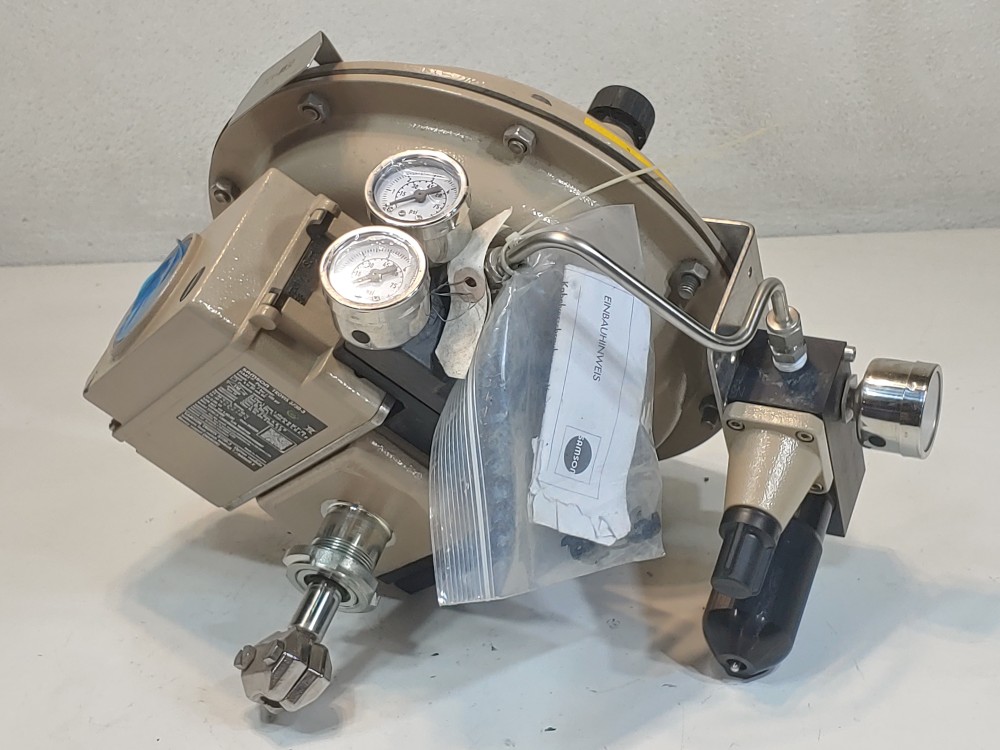 Samson 3277 Pneumatic Actuator with Positioner Switch 3730-3