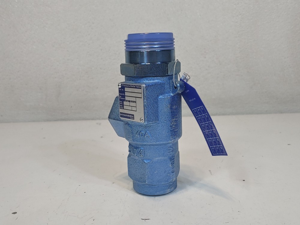 Hansen Refrigerant  H5600A/250-P Pressure Relief Valve w/POP-EYE 