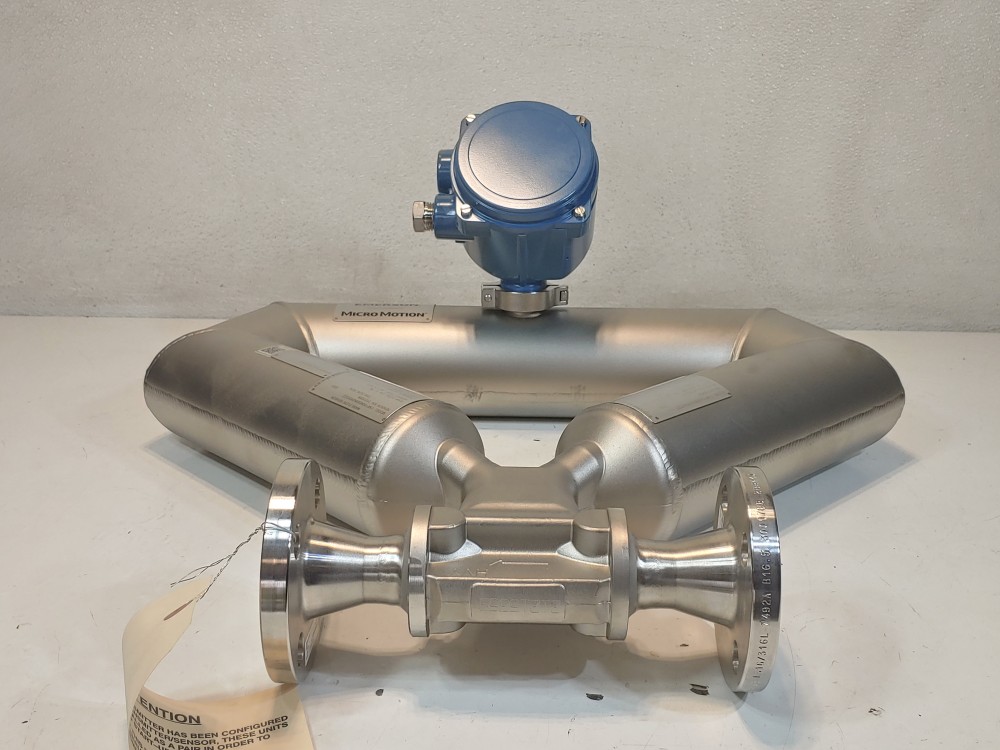 Micro Motion Valves 1" 150# CF3M Elite Coriolis Flowmeter CMF100M328N2B2EZZZ