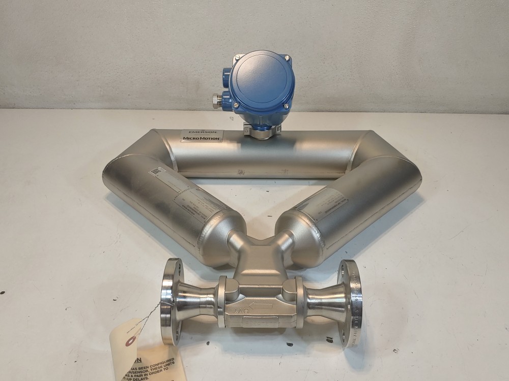Micro Motion Valves 1" 150# CF3M Elite Coriolis Flowmeter CMF100M328N2B2EZZZ