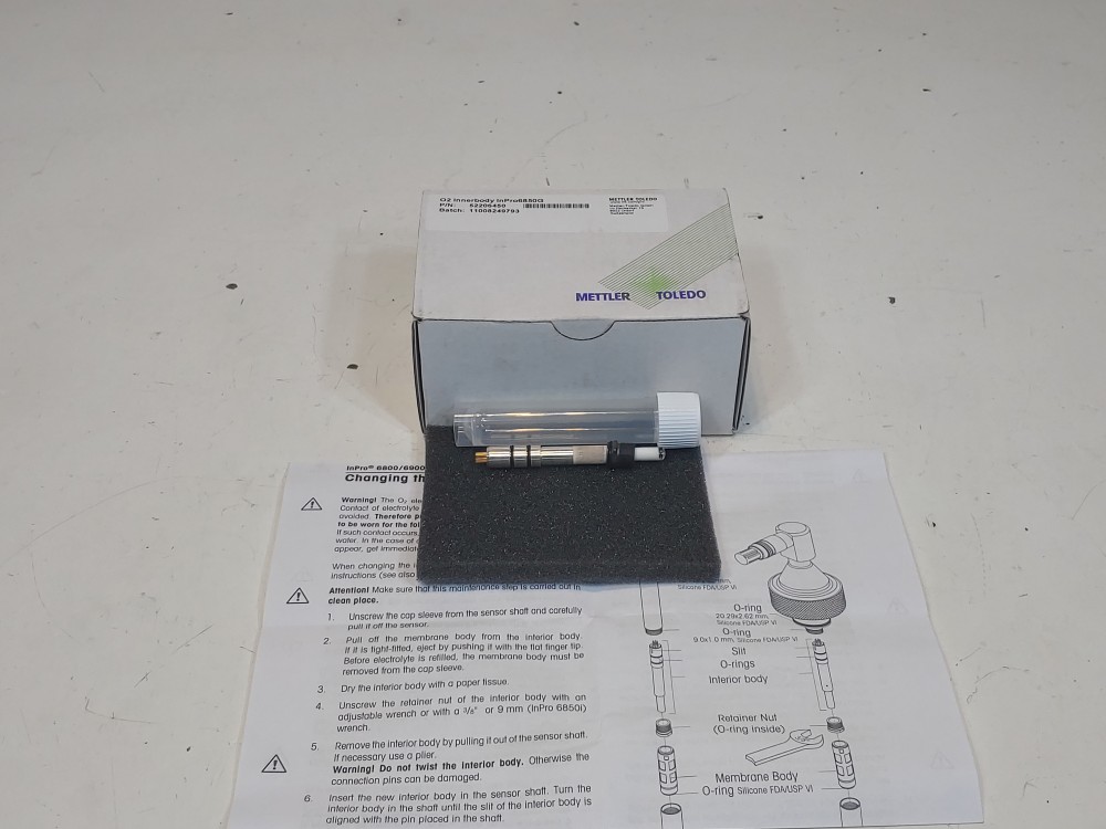 Mettler Toledo 52206450 Sensor InPro6850G 02 Innerbody 
