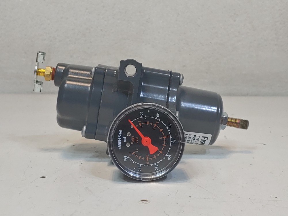 Fisher 67CFR Pressure Regulator 250 PSI Spring Range: 0-125 PSI