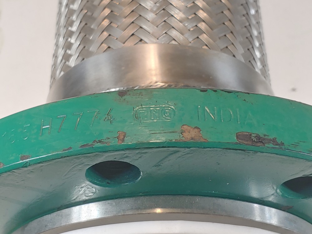 Pureflex Flange Braided Hose 4"150#A/S A105 X 16-1/2" 304 Hose
