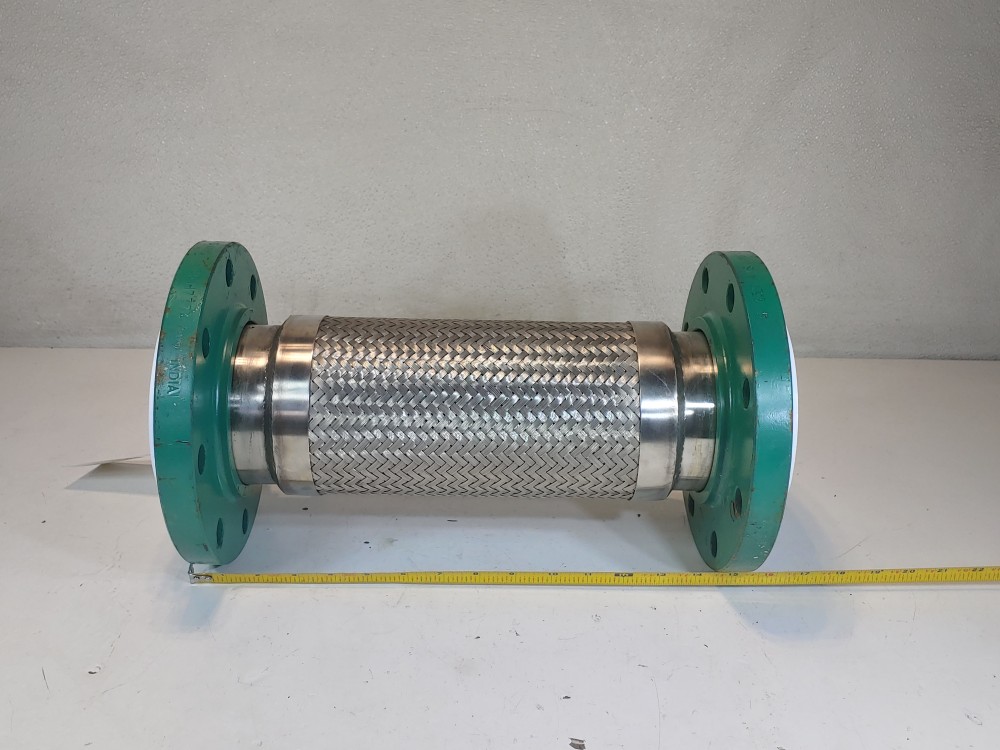 Pureflex Flange Braided Hose 4"150#A/S A105 X 16-1/2" 304 Hose