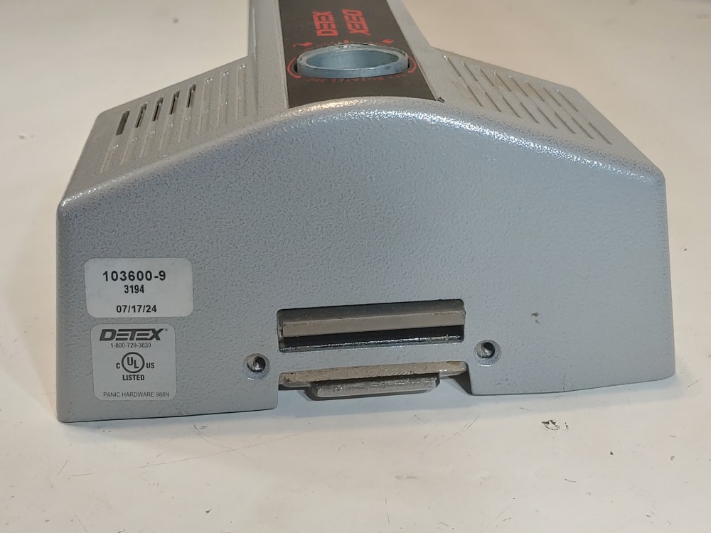 Detex ECL-230X W -CYL KA Alarmed Deadbolt Panic Hardware