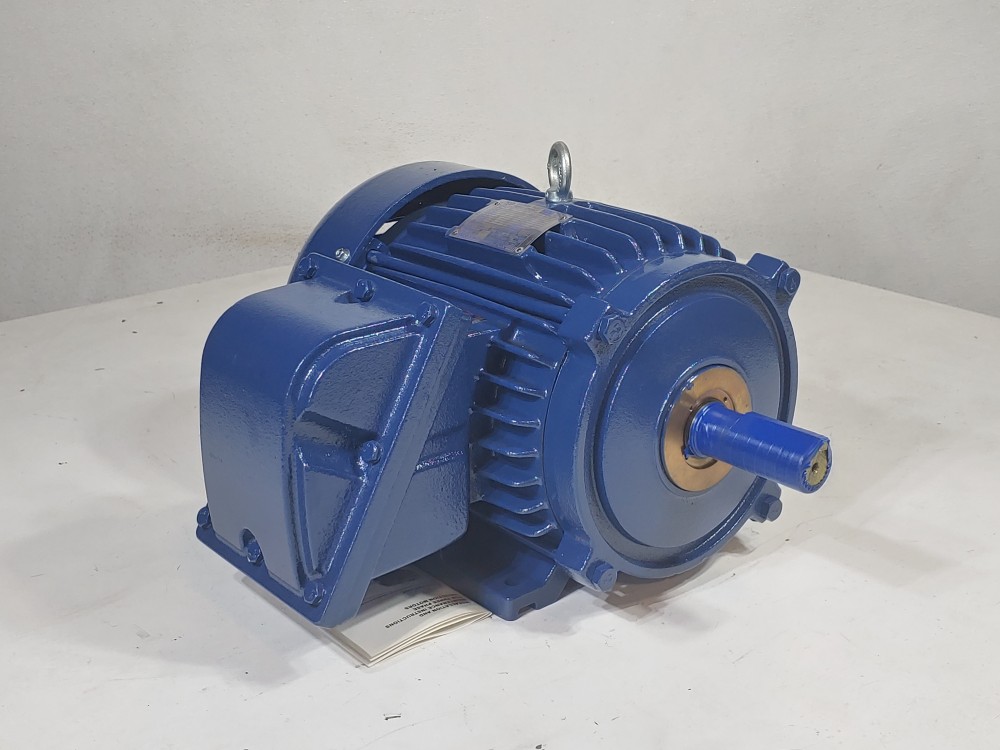 TECO Westinghouse 7.5, 3Ph Electric Motor 3470 RPM, Cat #XP7/54, Type AEHHXV