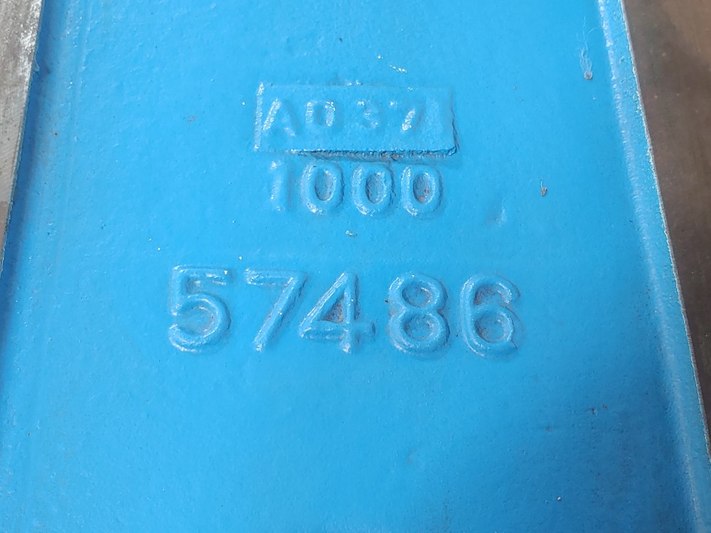 Goulds 3196 MTX Pump Baseplate, Cast Iron  57486 PN#: D00057A 
